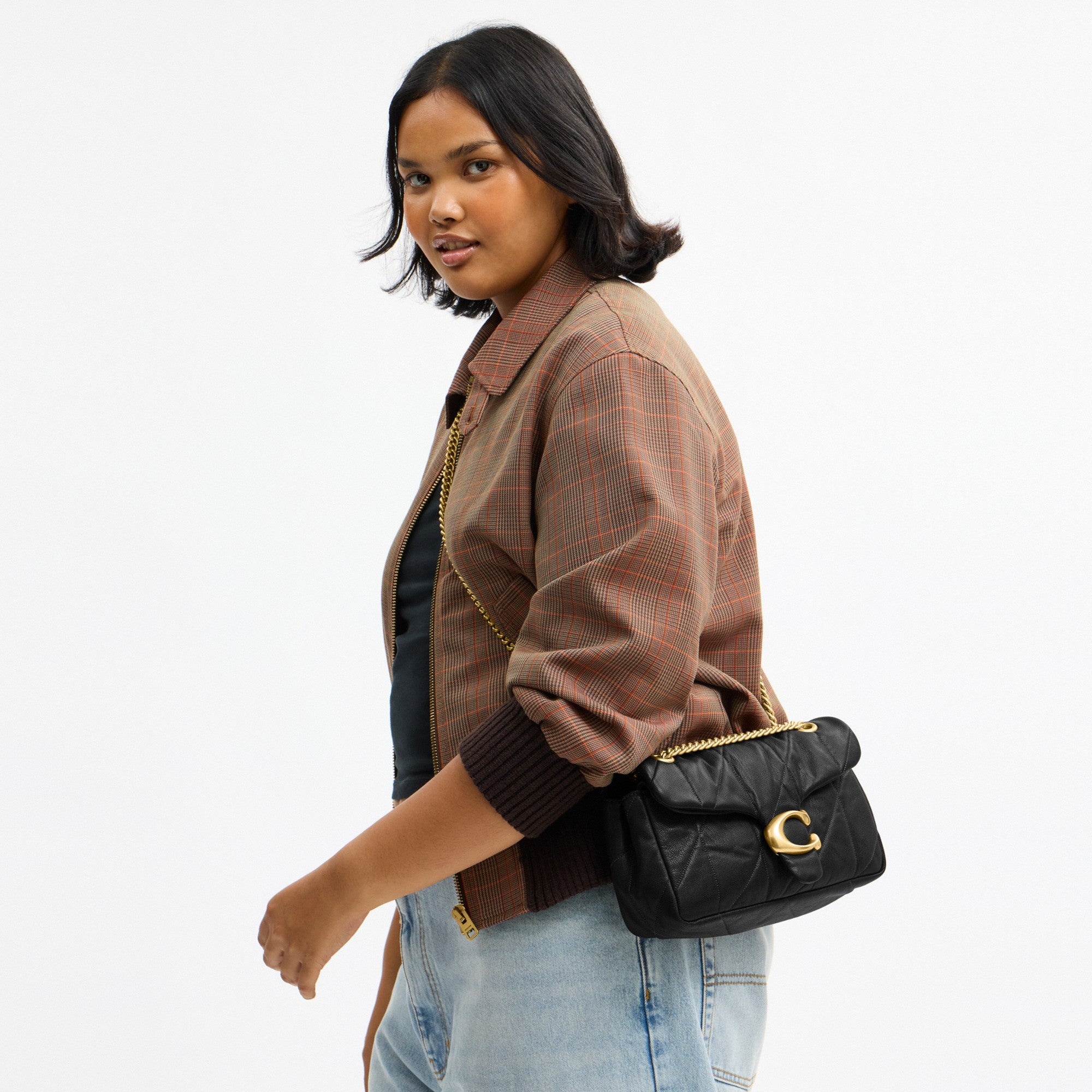 Tabby Shoulder Bag 26 With Quilting