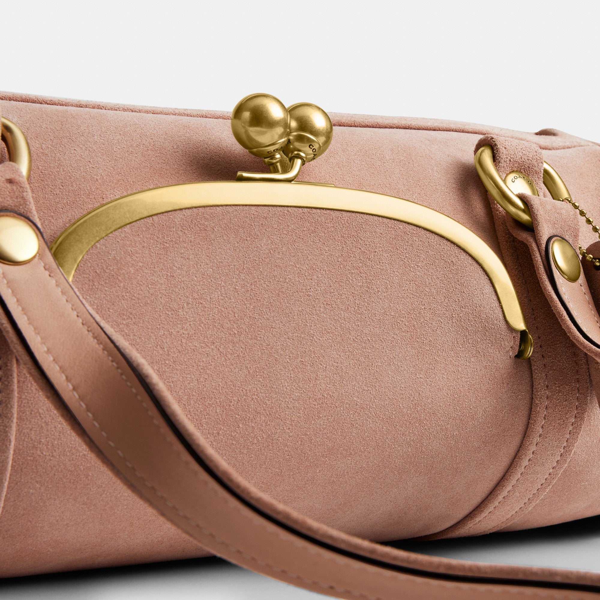 Kisslock Barrel Bag