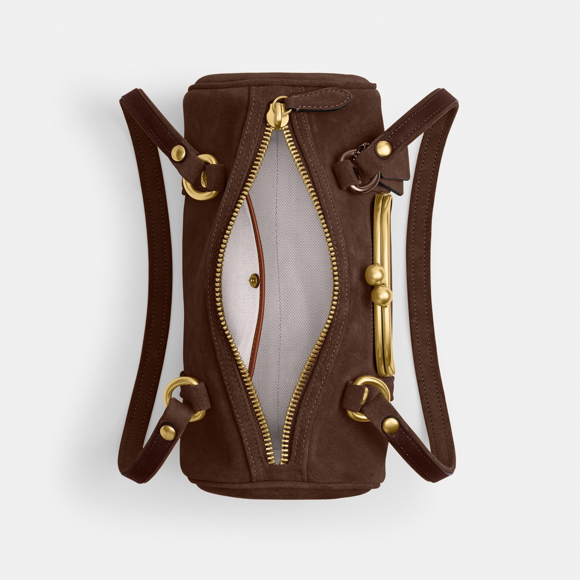Kisslock Barrel Bag 28
