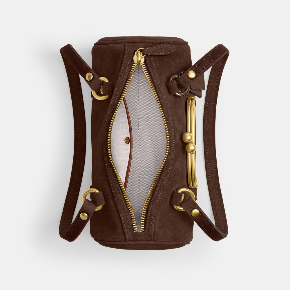 Kisslock Barrel Bag 28