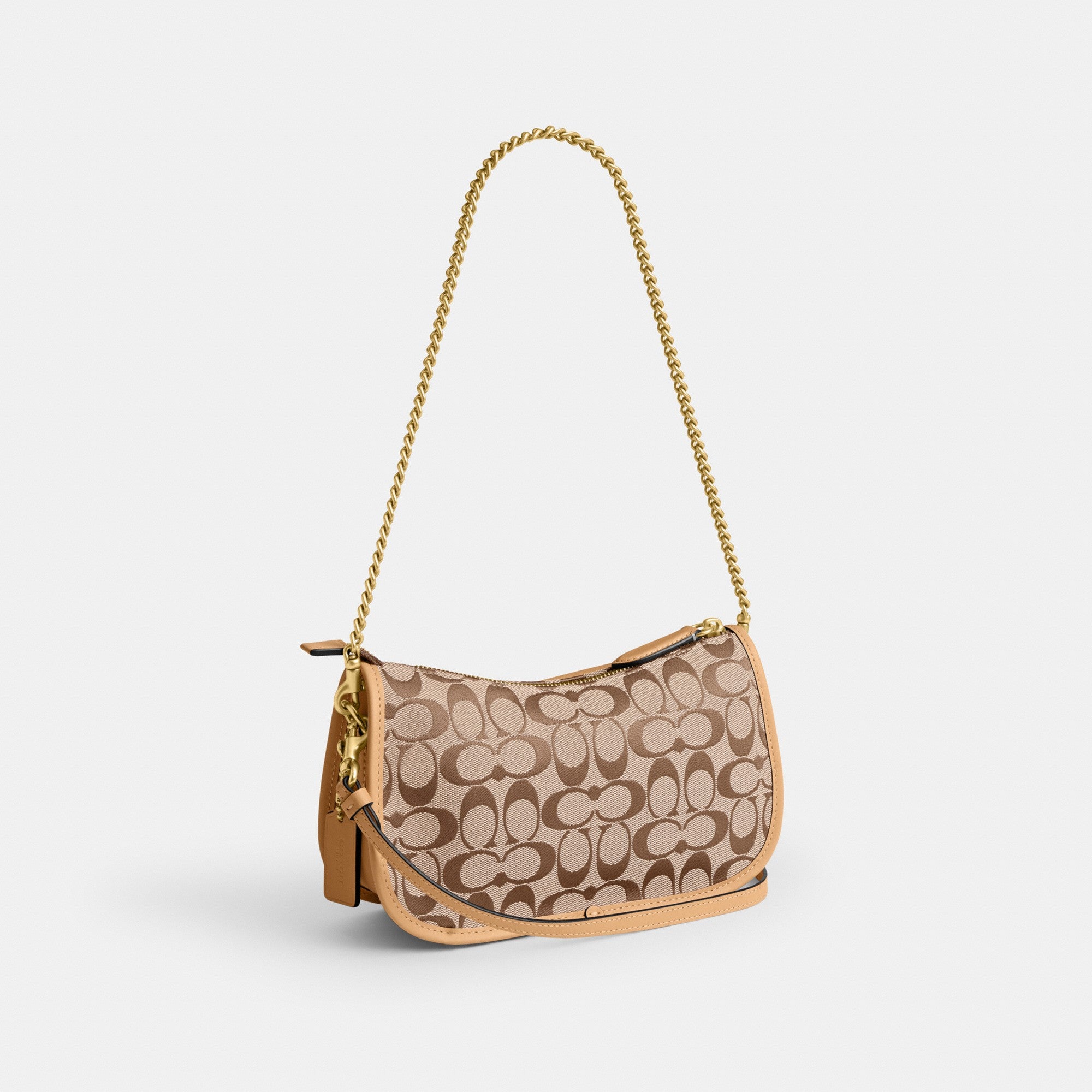 Twin Turnlock Waverly Bag In Signature Jacquard