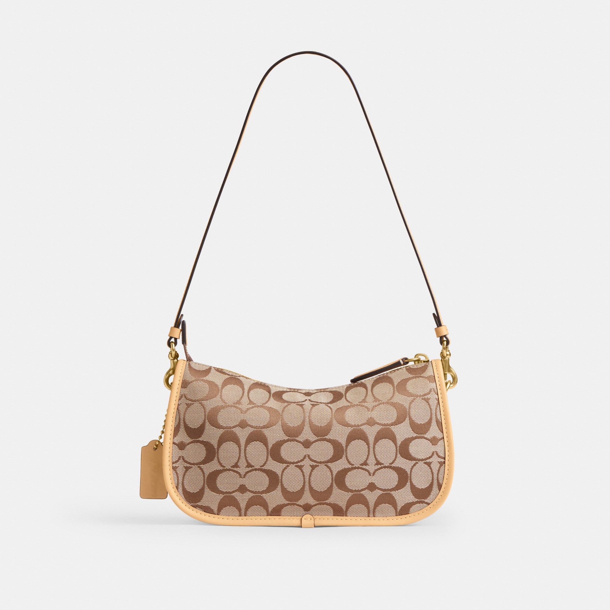 Twin Turnlock Waverly Bag In Signature Jacquard