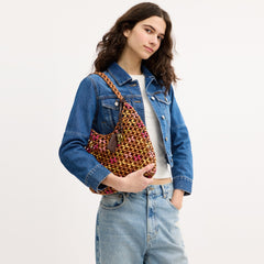 Brooklyn Shoulder Bag 28 With Wooden Beading