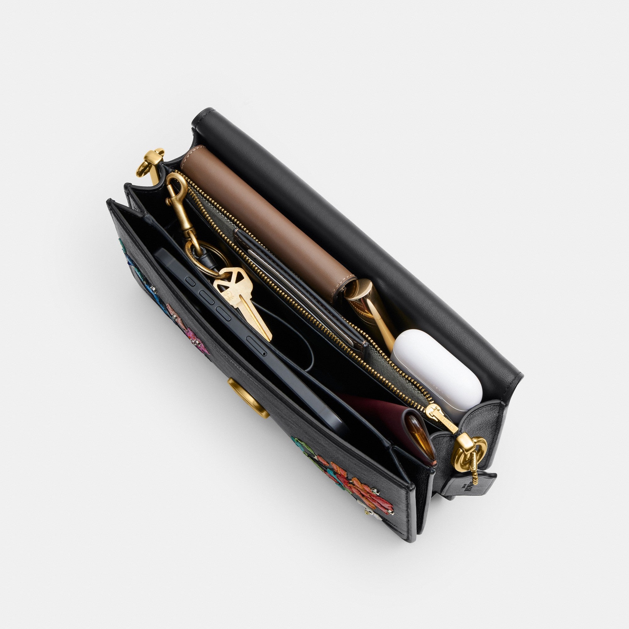 Tabby Shoulder Bag 26 With American Craft Inlay