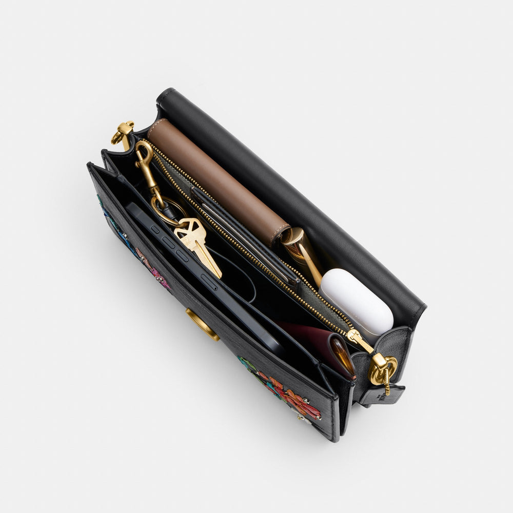 Tabby Shoulder Bag 26 With American Craft Inlay