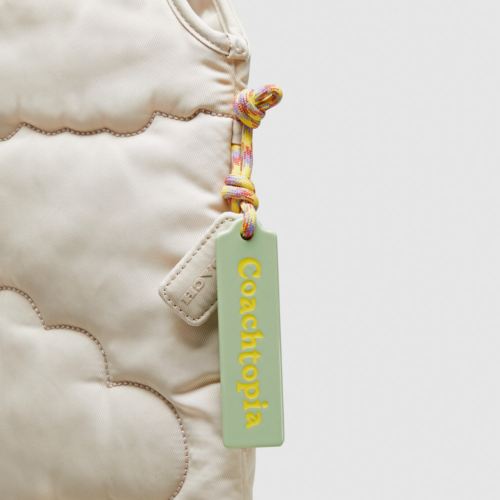 Coachtopia Loop Flat Tote With Cloud Quilting