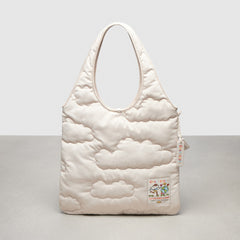 Coachtopia Loop Flat Tote With Cloud Quilting