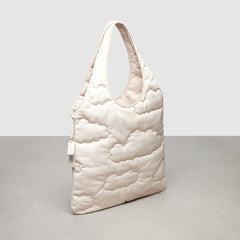 Coachtopia Loop Flat Tote With Cloud Quilting