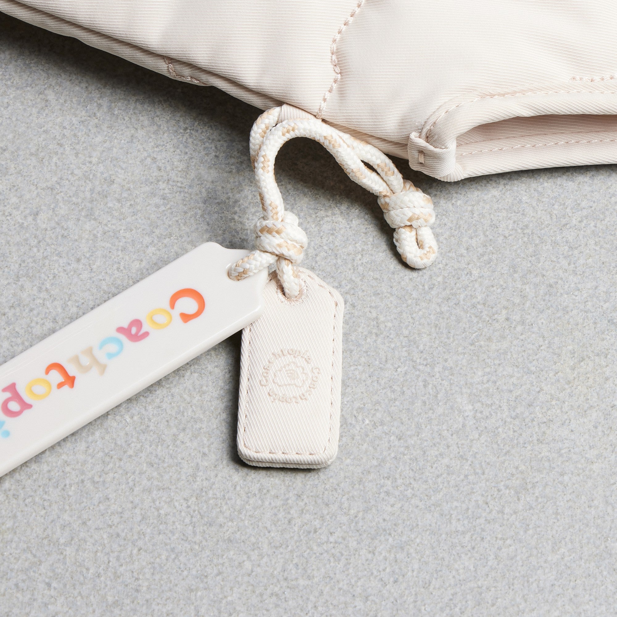 Coachtopia Loop Flat Tote With Cloud Quilting