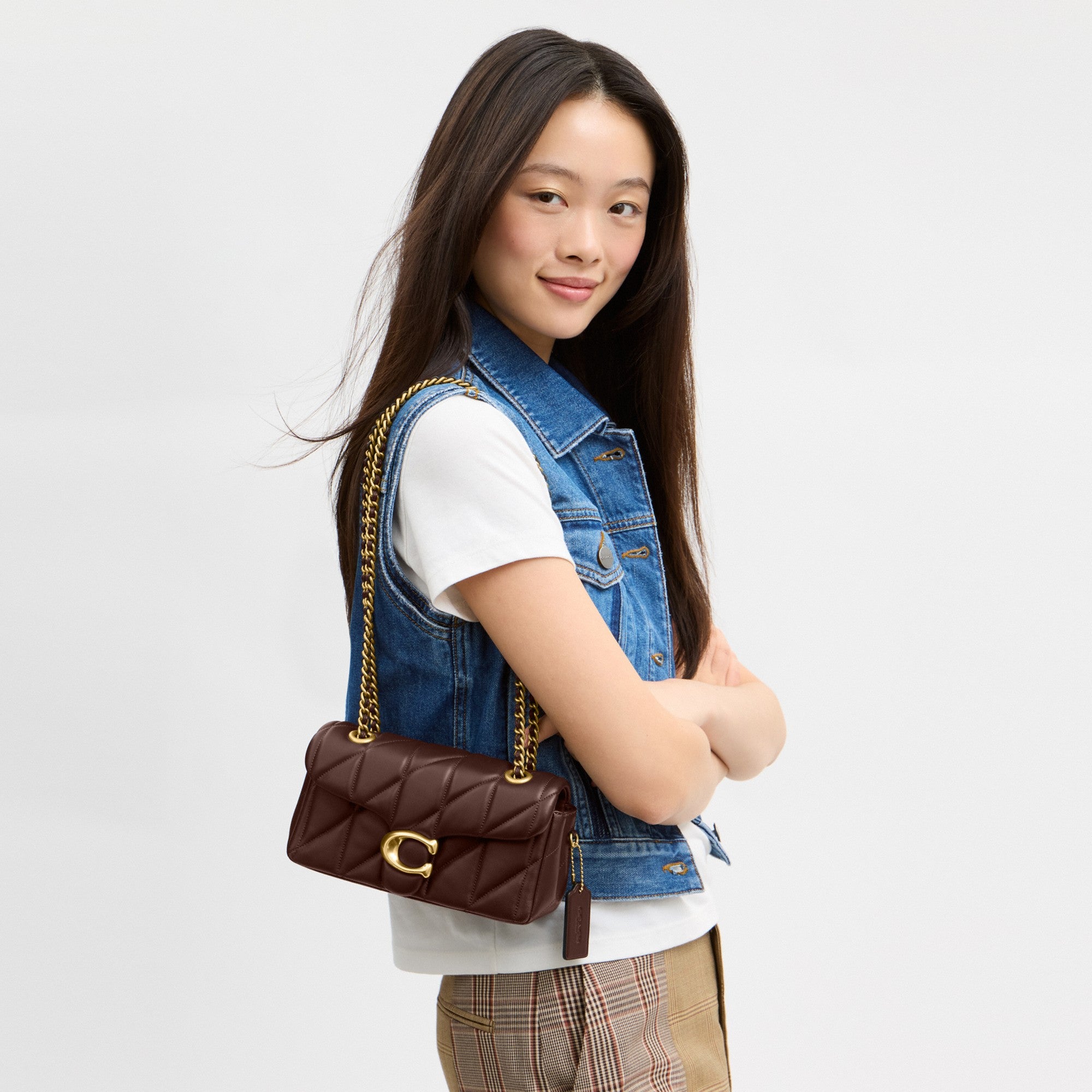 Tabby Shoulder Bag 20 With Pillow Quilting