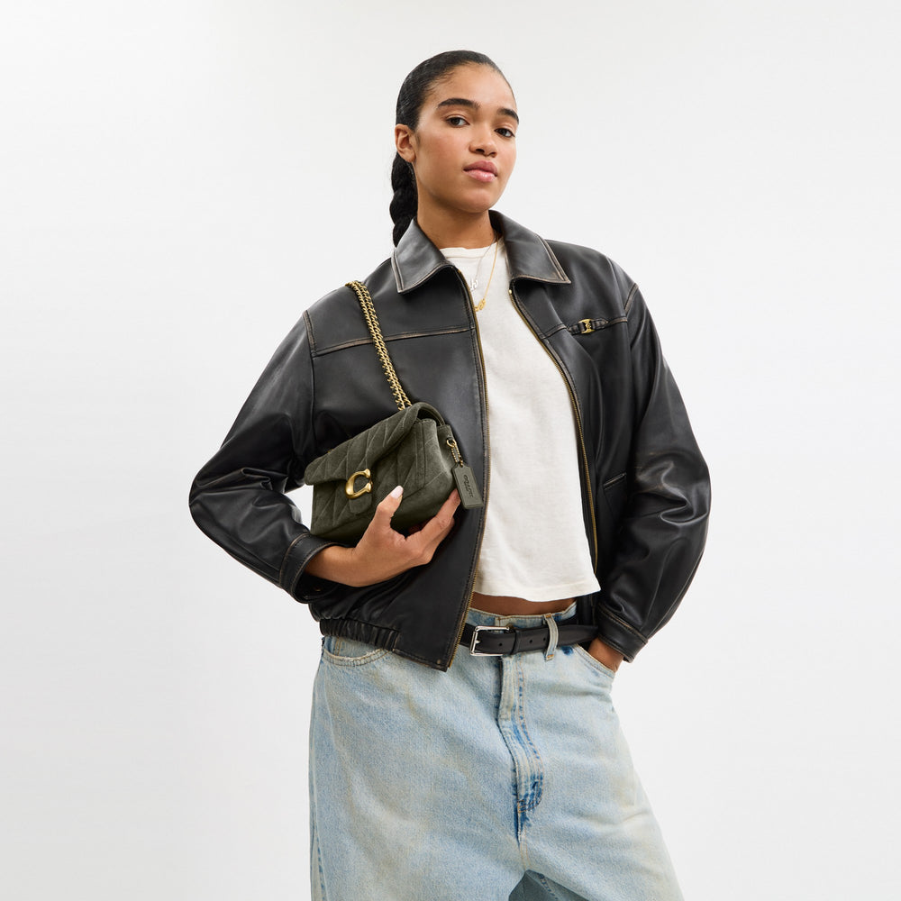 Tabby Shoulder Bag 20 With Quilting