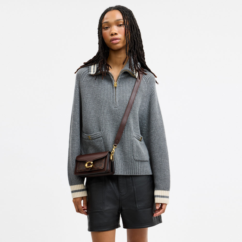 Tabby Shoulder Bag 20 In Signature Canvas