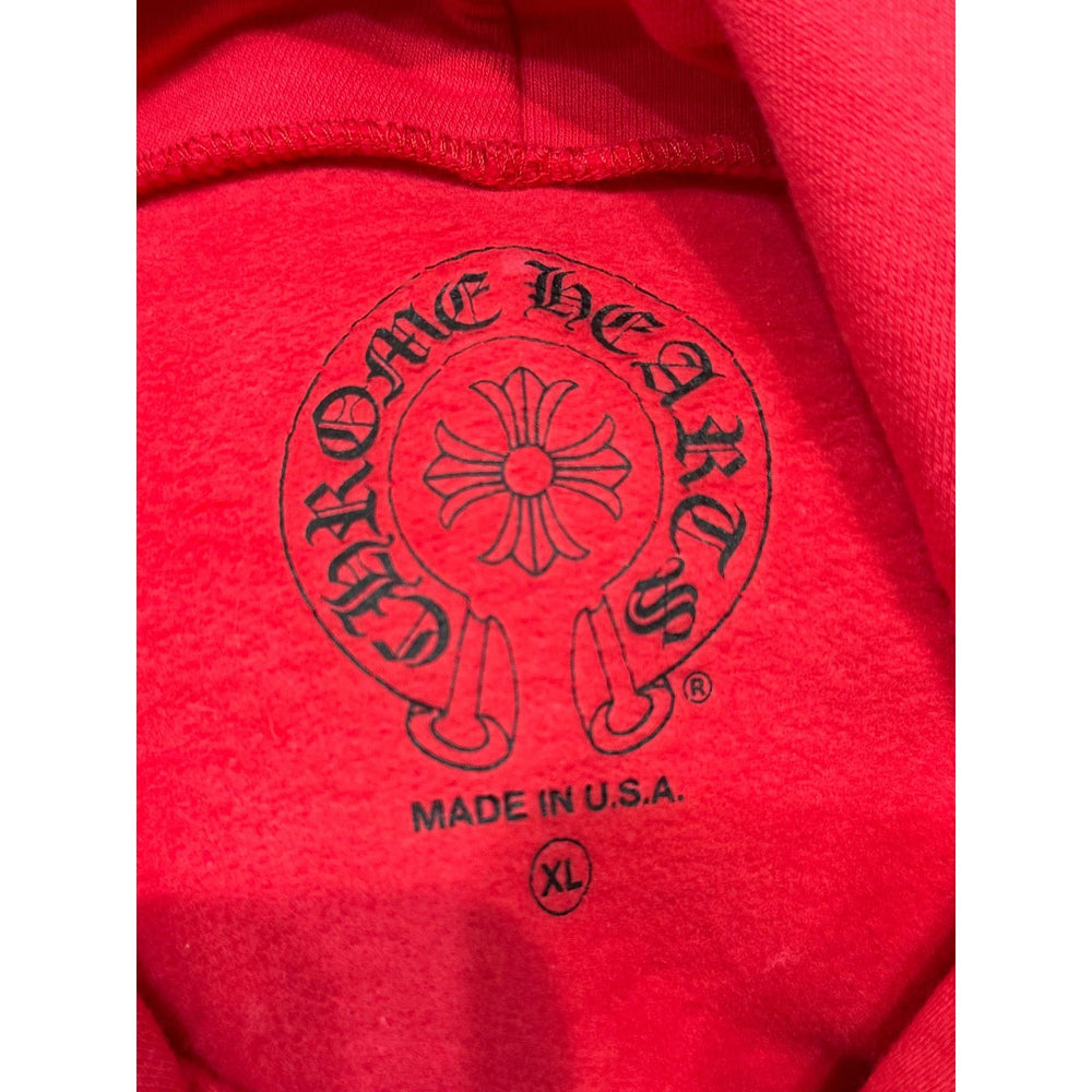 Chrome Hearts Hoodie Red Online Exclusive