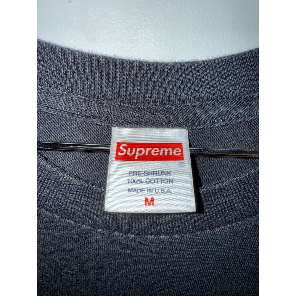 Supreme Tee Black Wheaties