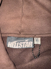 Hellstar Hoodie Brown Graffiti