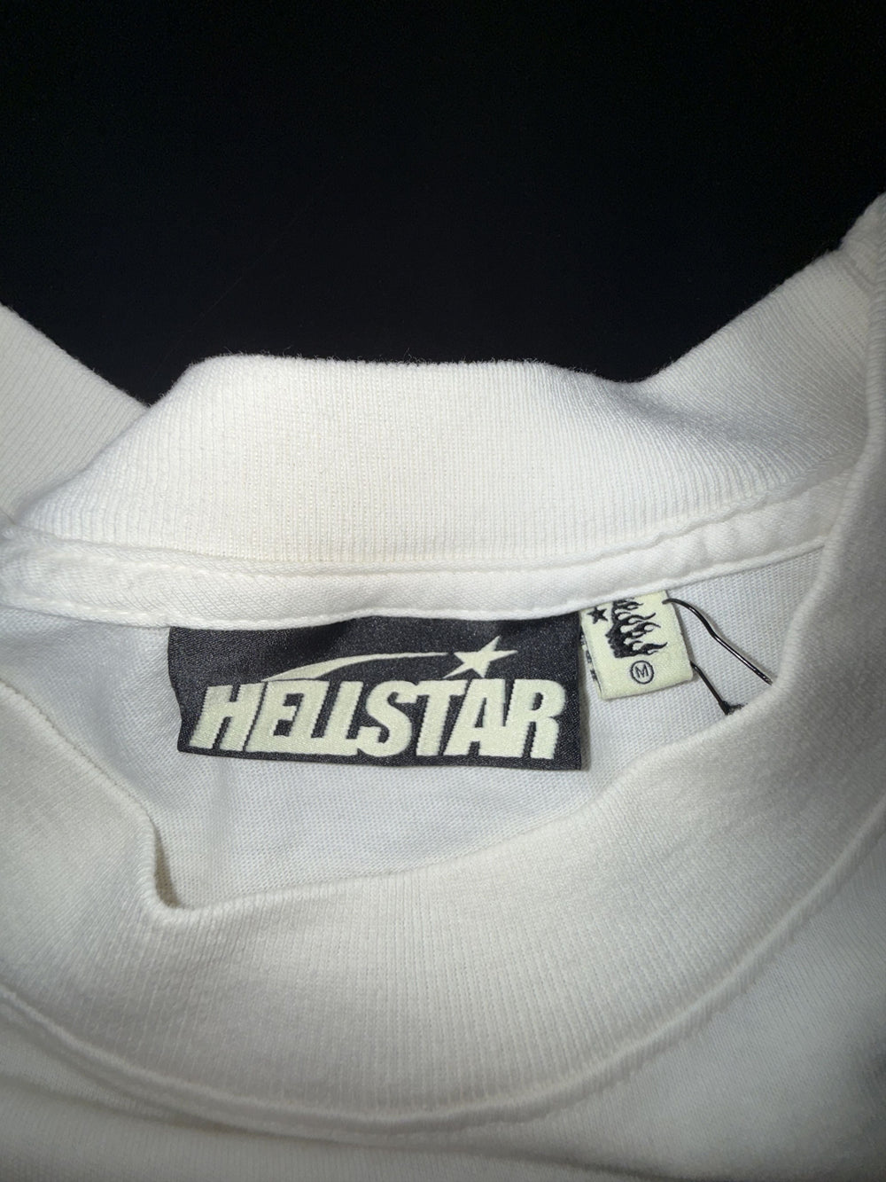 Hellstar Tee x Howlin Rays White