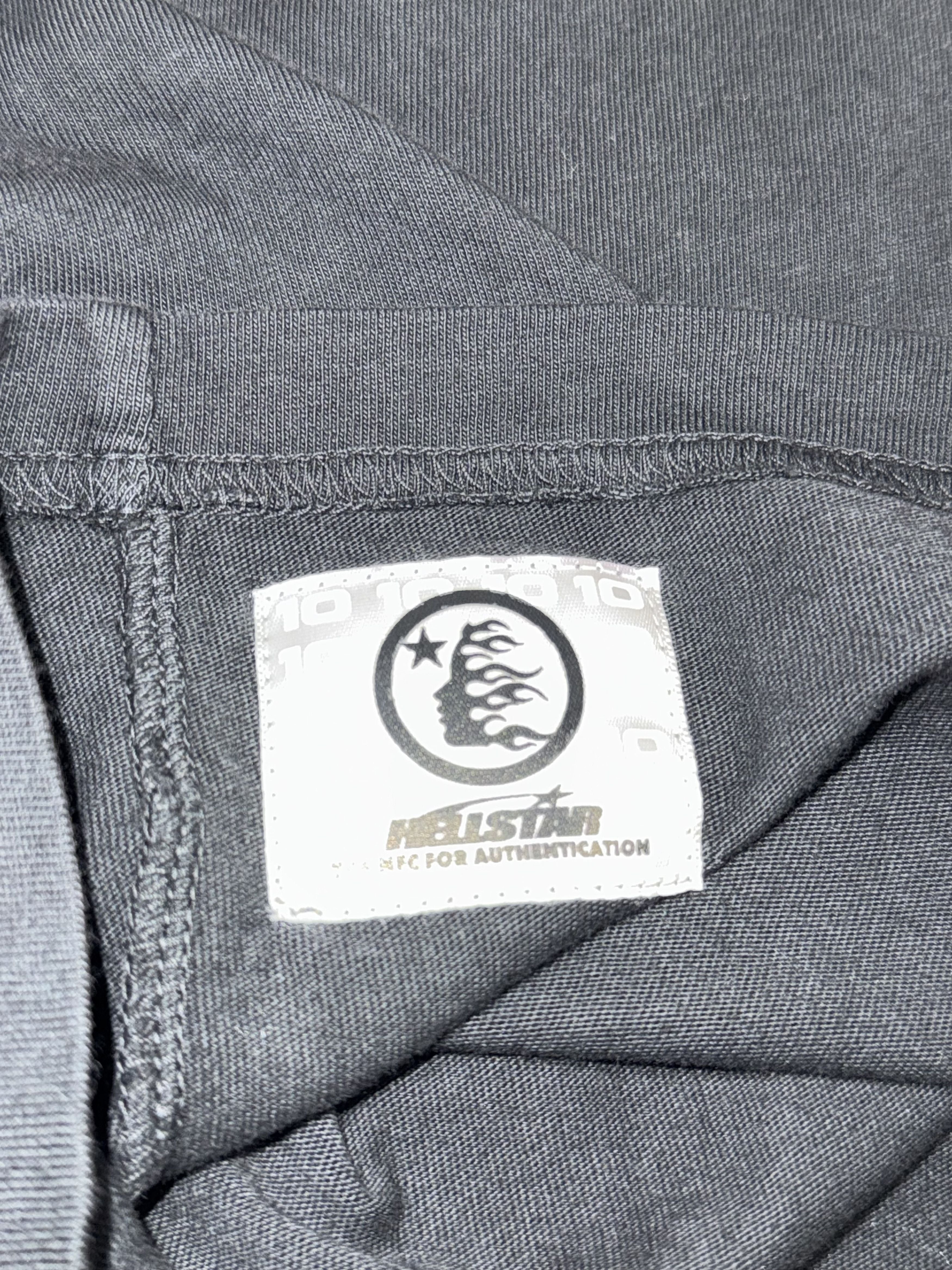 Hellstar L/S Tee Black Braile Logo P2P