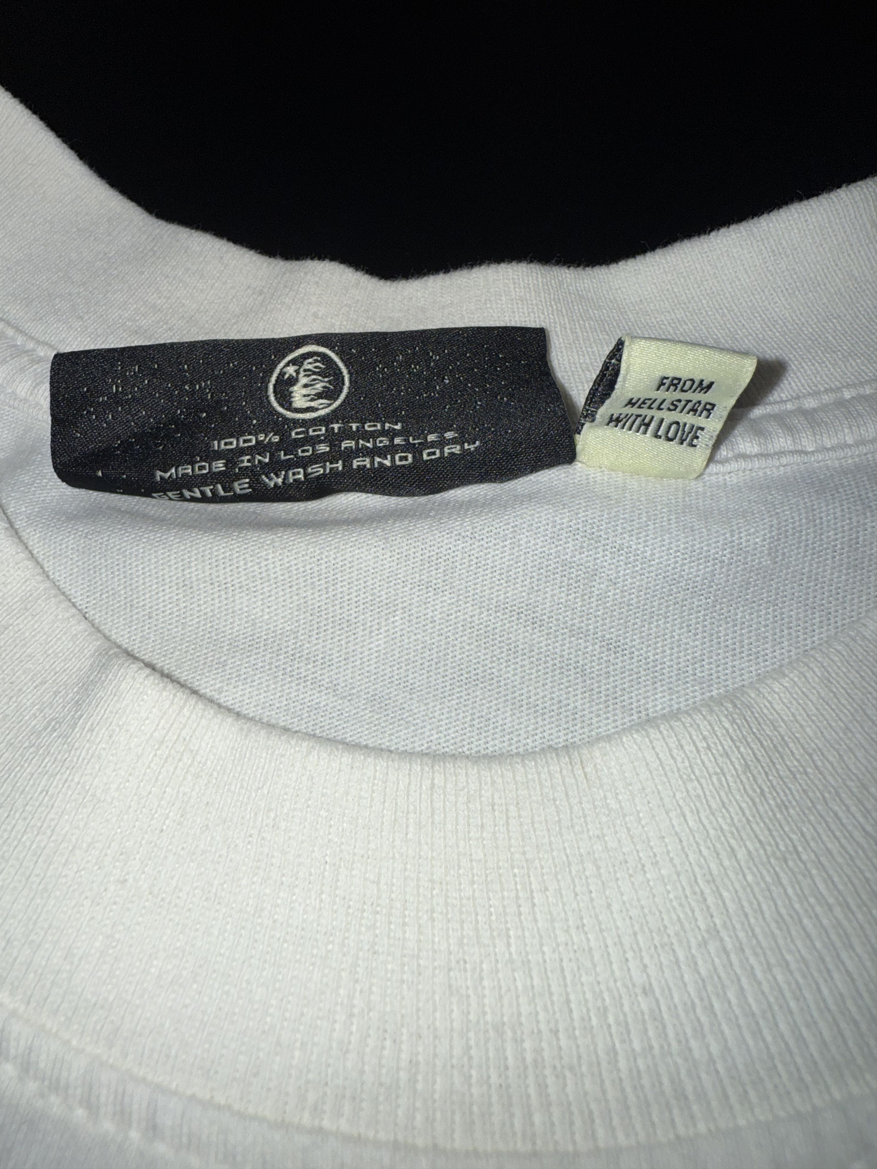 Hellstar Tee Tan Orange Cross