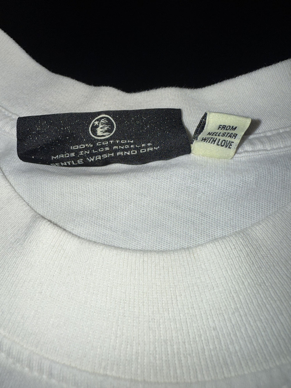 Hellstar Tee Tan Orange Cross