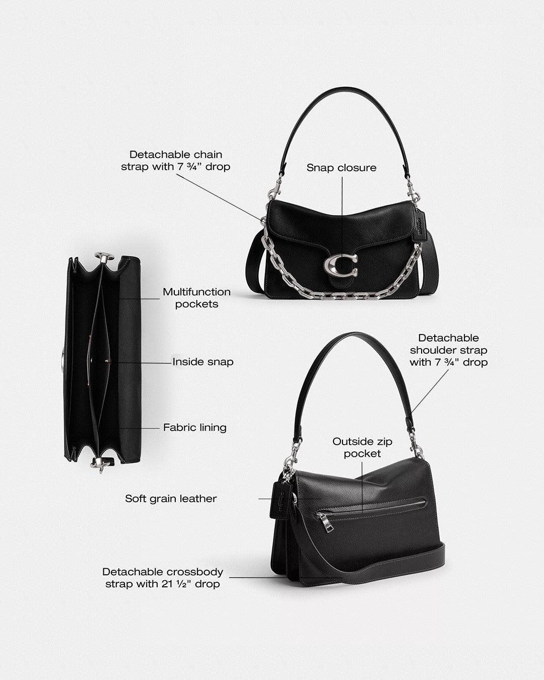 Chain Tabby Shoulder Bag