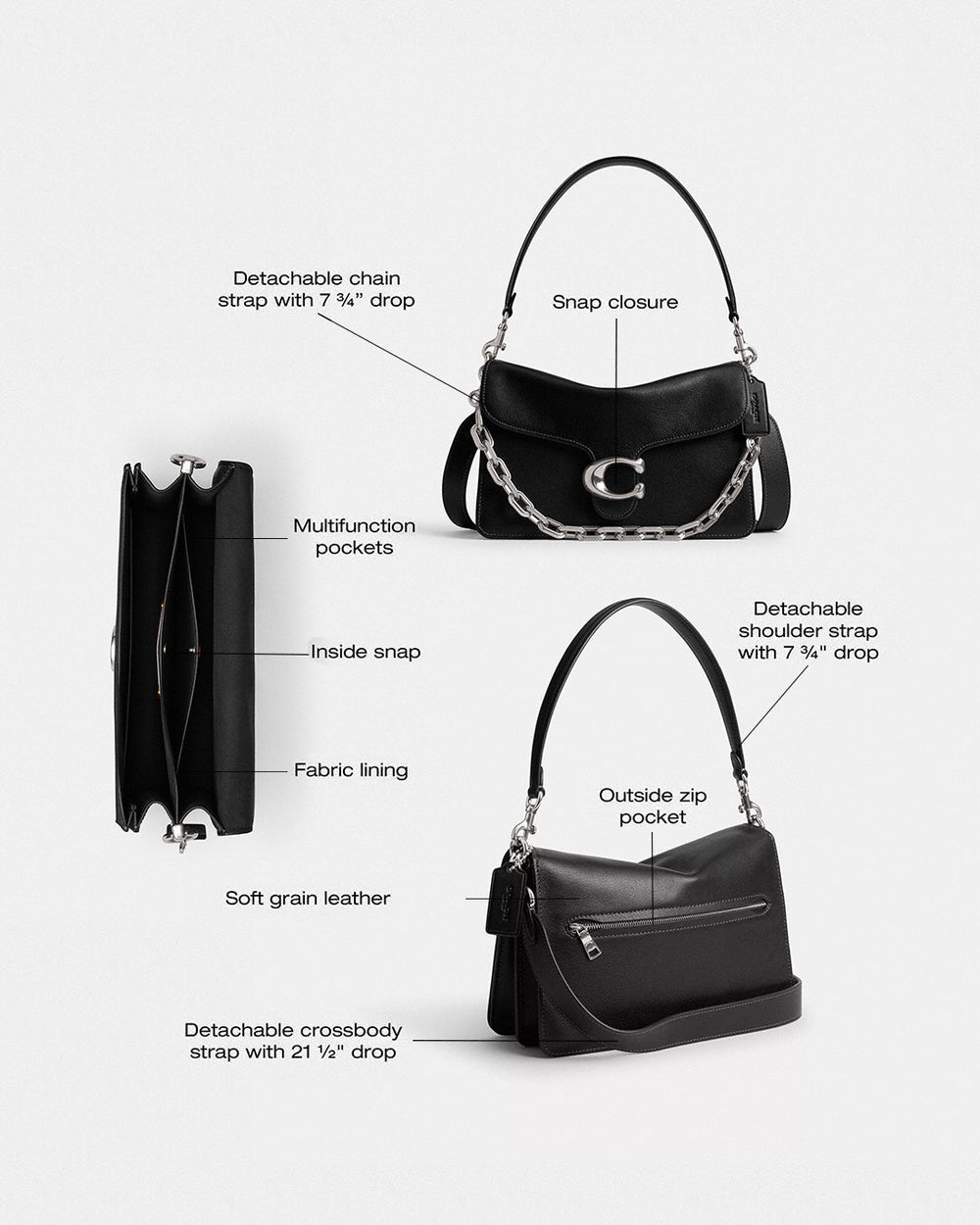 Chain Tabby Shoulder Bag