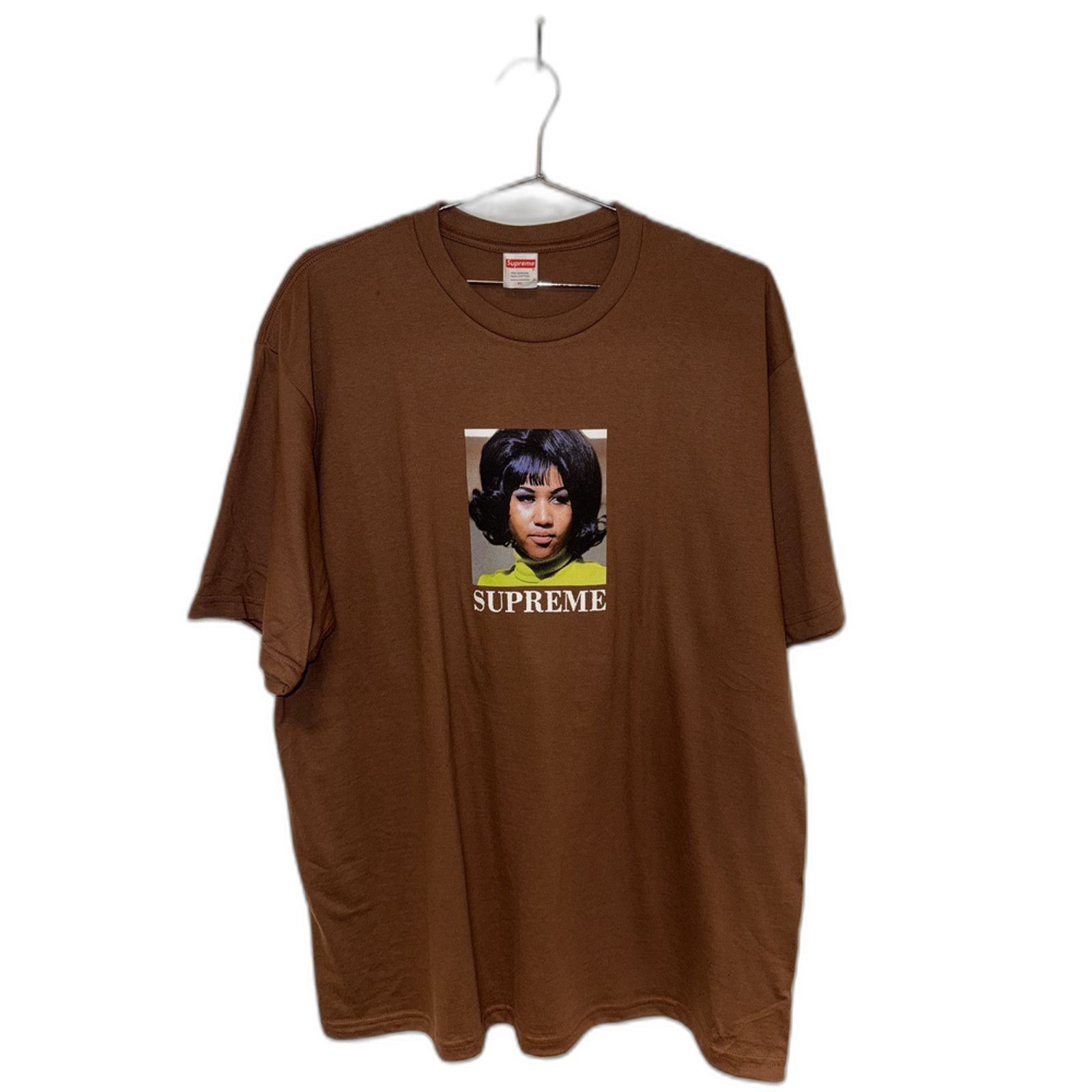 Supreme Tee Brown Aretha Franklin